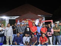 Polres Probolinggo Gelar Nonton Bareng Final Piala AFF-U19 Bersama Pokja Jurnalis Kraksaan
